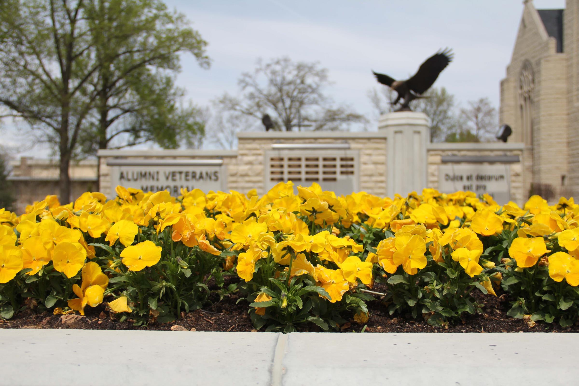 THE ALUMNI VETERANS MEMORIAL